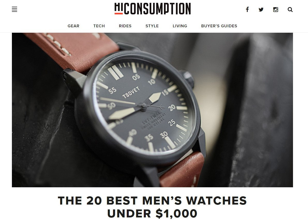 The 20 Best Men's Watches under $1000