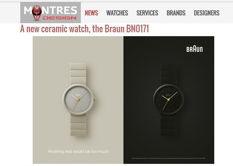 Braun Watch Feature