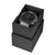 BN0299 Braun gents step counter watch - black dial and black silicone strap