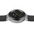 BN0299 Braun gents step counter watch - black dial and black silicone strap