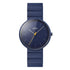 BN0171 Braun unisex classic watch - blue dial and blue ceramic bracelet