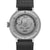 BN0278 Braun gents automatic watch - black dial and black rubber strap