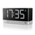 BC27 Braun led digital alarm clock - black