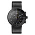 BN0095 Braun gents prestige chronograph watch - black dial and black leather strap