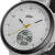 BN0299 Braun gents step counter watch - white dial and black silicone strap