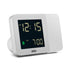BC15 Braun digital projection alarm clock - white