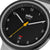 BN0278 Braun gents automatic watch - black dial and black rubber strap