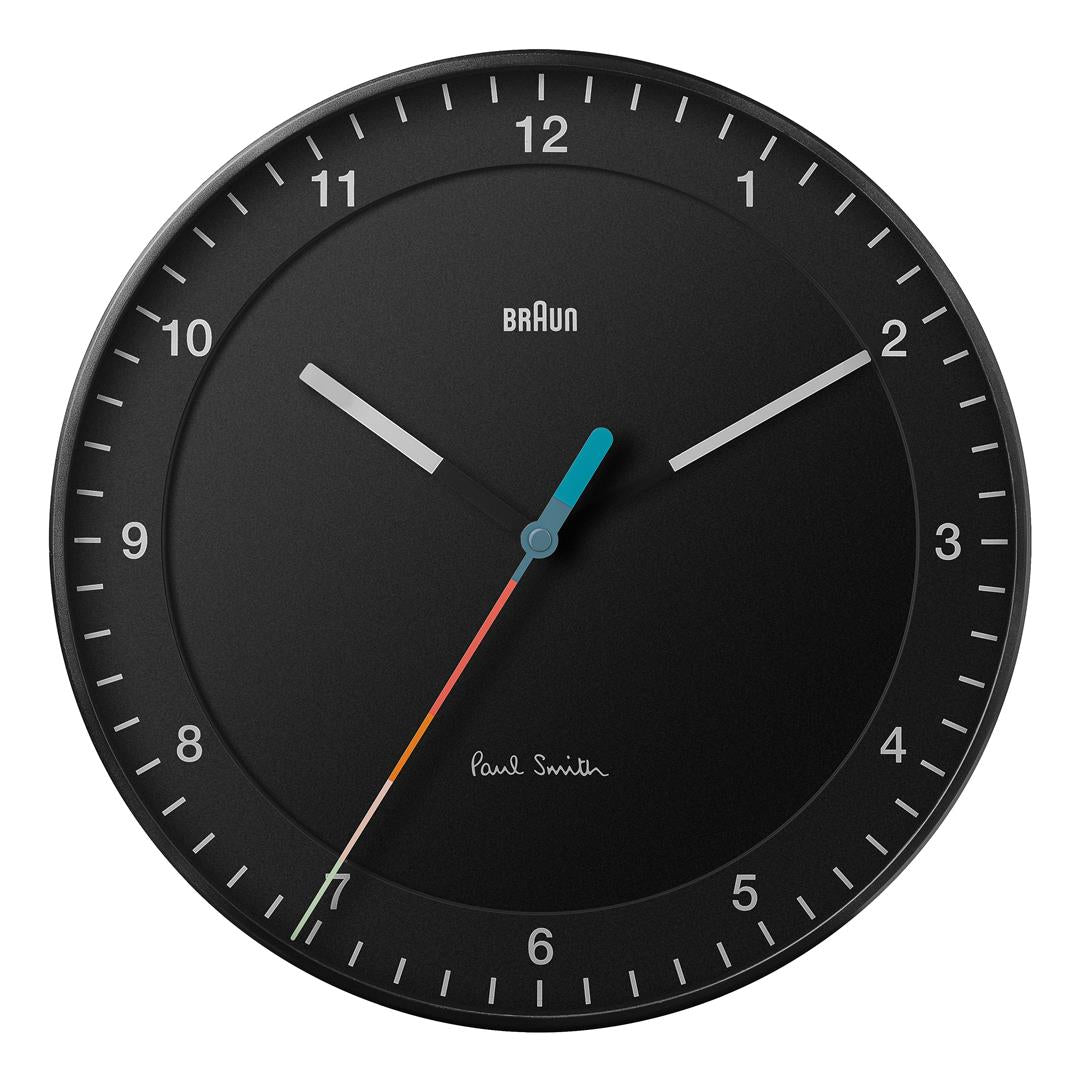 BC17 Braun x Paul Smith limited edition classic large analogue wall cl