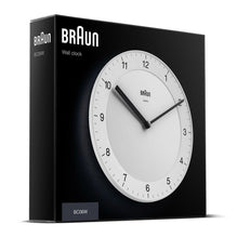 BC06 Braun classic analogue wall clock - white – Braun Clocks