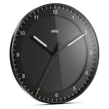 BC17 Classic Large Analogue Wall Clock - Black – Braun Clocks