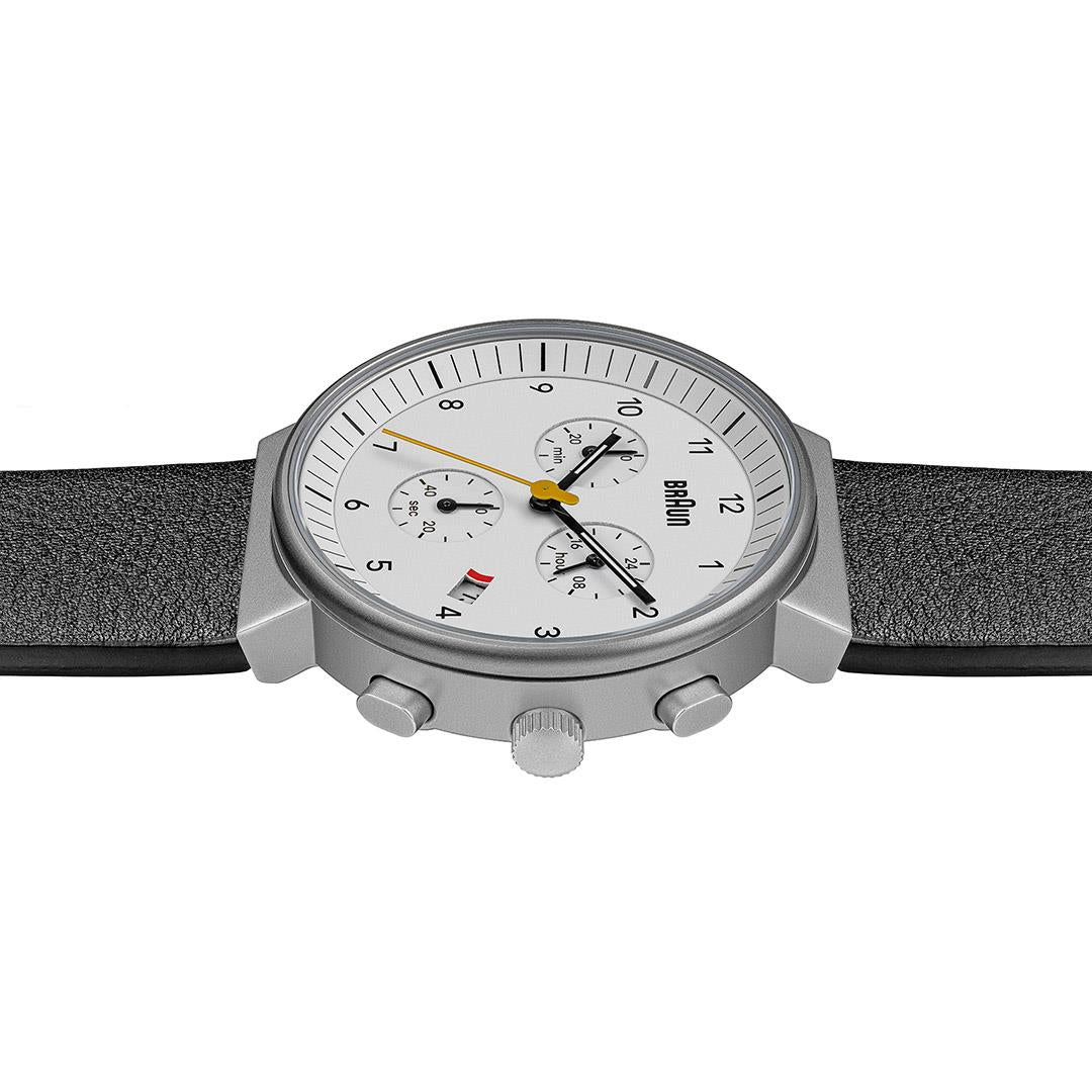 Braun Gents BN0035 Classic Chronograph Watch - Black and Black