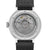 Braun x Hodinkee Gents  BN0279 Swiss Made Automatic Watch - Silver Dial and Black Rubber Strap - Limited Edition
