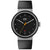BN0278 Braun gents automatic watch - black dial and black rubber strap