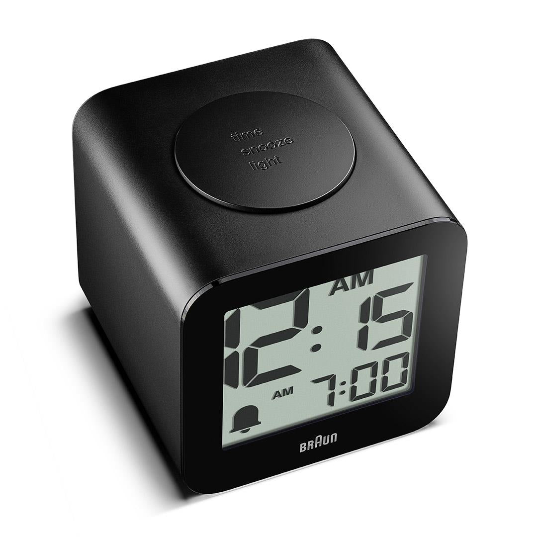 BC25 Braun time speaking digital alarm clock - black – Braun