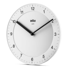 BC06 Braun classic analogue wall clock - white – Braun Clocks