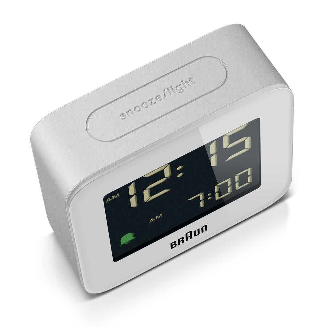 Despertador - BC08W-DCF BRAUN, Blanco