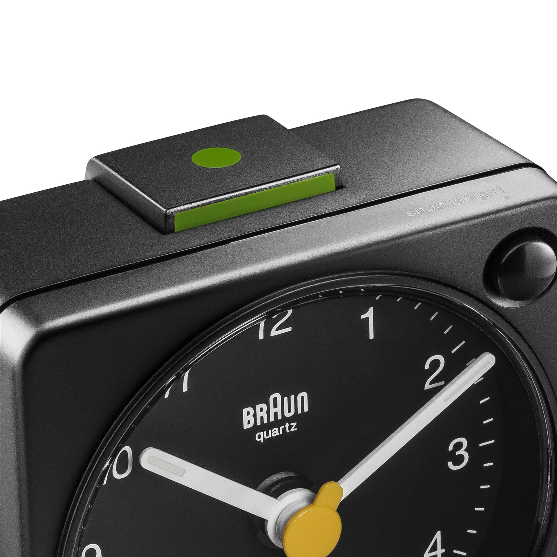 BRAUN NH X BRAUN . BC02X ブラック 置時計 BC02X Braun classic analogue travel alarm clock - black – Braun