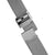 Braun Ladies BN0211 Classic Slim Watch - White Dial and Silver Mesh Bracelet