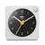 BC02X Braun Classic Analogue Travel Alarm Clock - White/Black