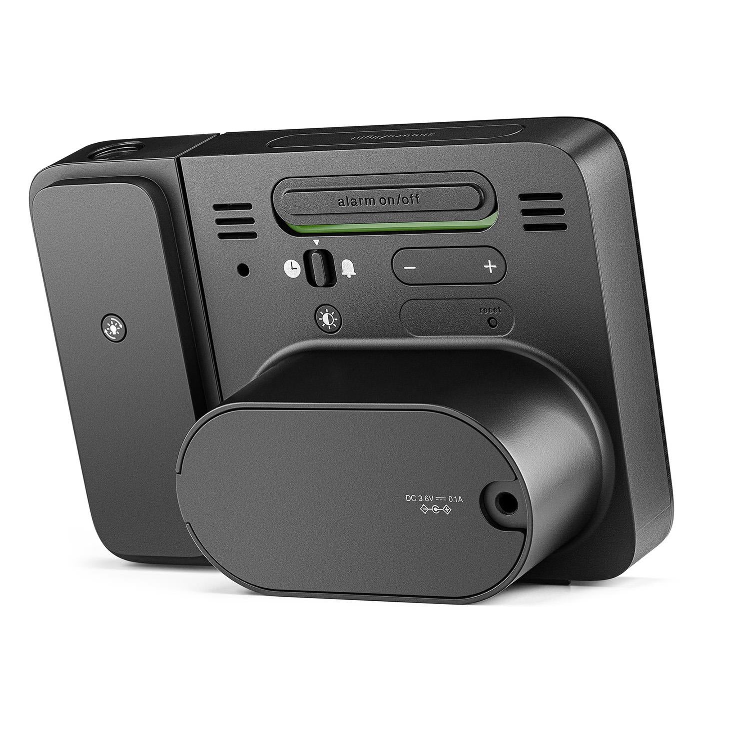 BRAUN / ブラウン Projection alarm clock BC15 BC15 Braun digital projection alarm clock - white – US - Braun