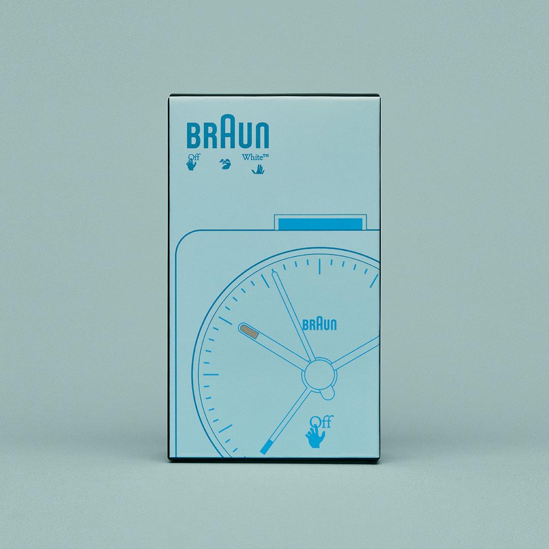 Off-White™ x Braun Limited Edition Classic Travel Analogue Alarm 