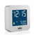 BC08 Digital Travel Alarm Clock - White
