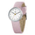 Ladies BN0231 Classic Watch with Leather Strap - Pink